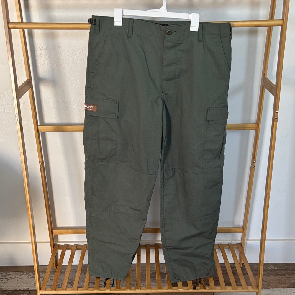 Olive Green Cargo Pants for Men